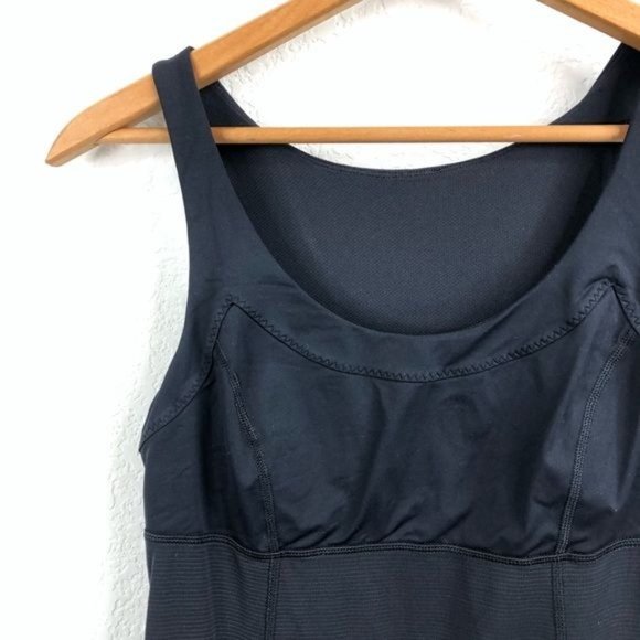 Lululemon Hustle & Bustle Tank Drawstring Mixed Media Drawcord Top - Picture 4 of 8